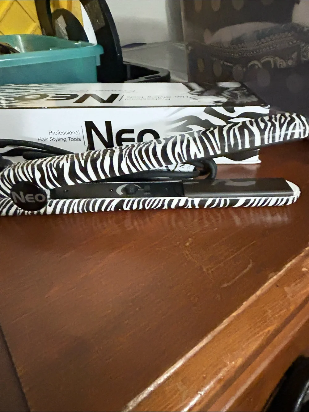 NEO Zebra Print Hair Straightener
